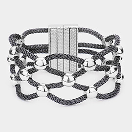 Lattice Metal Mesh Bracelet