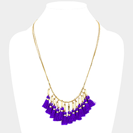 Tassel Fringe Necklace