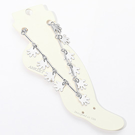 Hand Dangle Metal Link Anklet