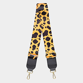 Cattle Patterned Bag Strap