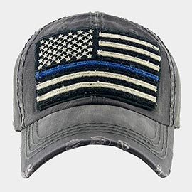American USA Flag Vintage Baseball Cap