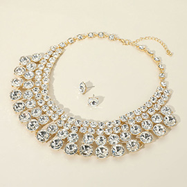 Bubble Stone Evening Necklace