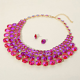 Bubble Stone Evening Necklace