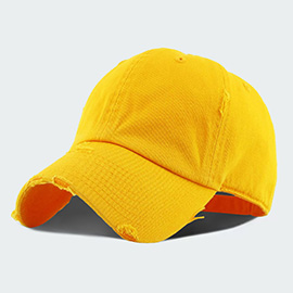 Solid Vintage Baseball Cap