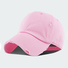 Solid Vintage Baseball Cap