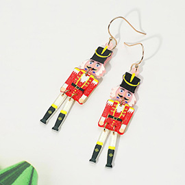 Christmas Soldier Nutcracker Dangle Earrings