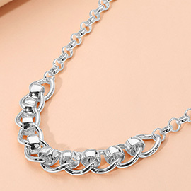 Chunky Chain Link Necklace