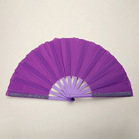 Bling Studded Folding Line Dance Hand Fan