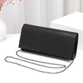 Bling Solid Evening Clutch / Crossbody Bag