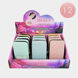 12PCS - Compact Manicure Set