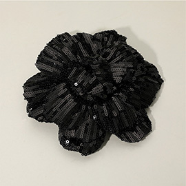 Sequin Flower Pin Brooch / Hair Clip / Hair Band / Bracelet