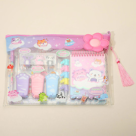 10PCS - HOT FOCUS Kids Stationery Set