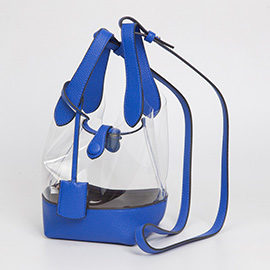 Transparent Bucket Shoulder Bag / Crossbody Bag