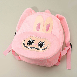 Kids Plush Monster Bunny Character Backpack Bag