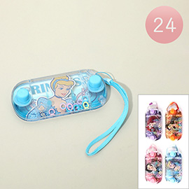24PCS - Kids Princess Character Printed Water Ring Toss Game Toys
