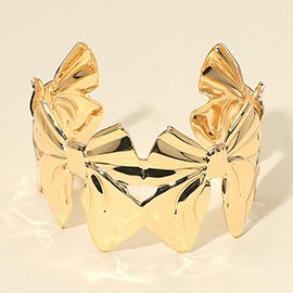 Bow Statement Cuff Bracelet