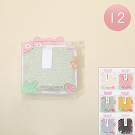 12PCS - Reusable Makeup Remove Sponge Pads