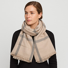 Stylish Soft Classic Checkered Scarf