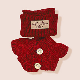 Mini Doll Knitted Sweater Headband Outfit Set