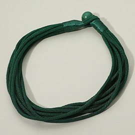 Bold Multi Strand Cord Necklace