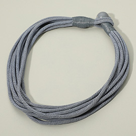 Bold Multi Strand Cord Necklace