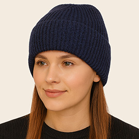 Classic Warm Knit Winter Beanie Hat