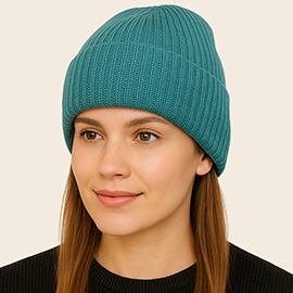Classic Warm Knit Winter Beanie Hat
