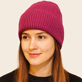 Classic Warm Knit Winter Beanie Hat