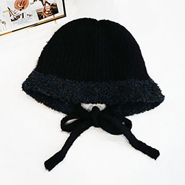 Stylish Knitted Winter Bonnet Hat