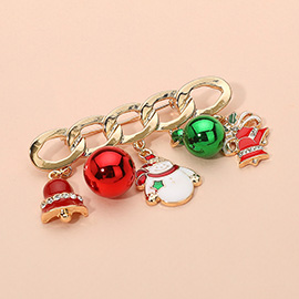 SECRET BOX_Christmas Ornament Charm Pin Brooch
