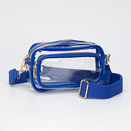 Transparent Rectangular Crossbody Bag