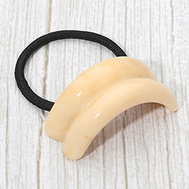 Curved Resin Accent Hairband