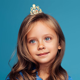 Teardrop Stone Cluster Rhinestone Paved Mini Tiara