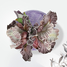 Floral Statement Fascinator Hair Clip Headband