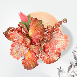 Floral Statement Fascinator Hair Clip Headband