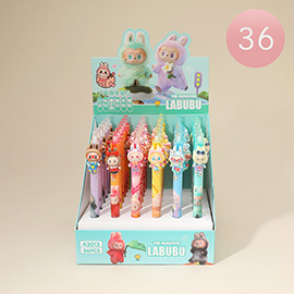 36PCS - Monster Bunny Character Tip Gel Ball Pens